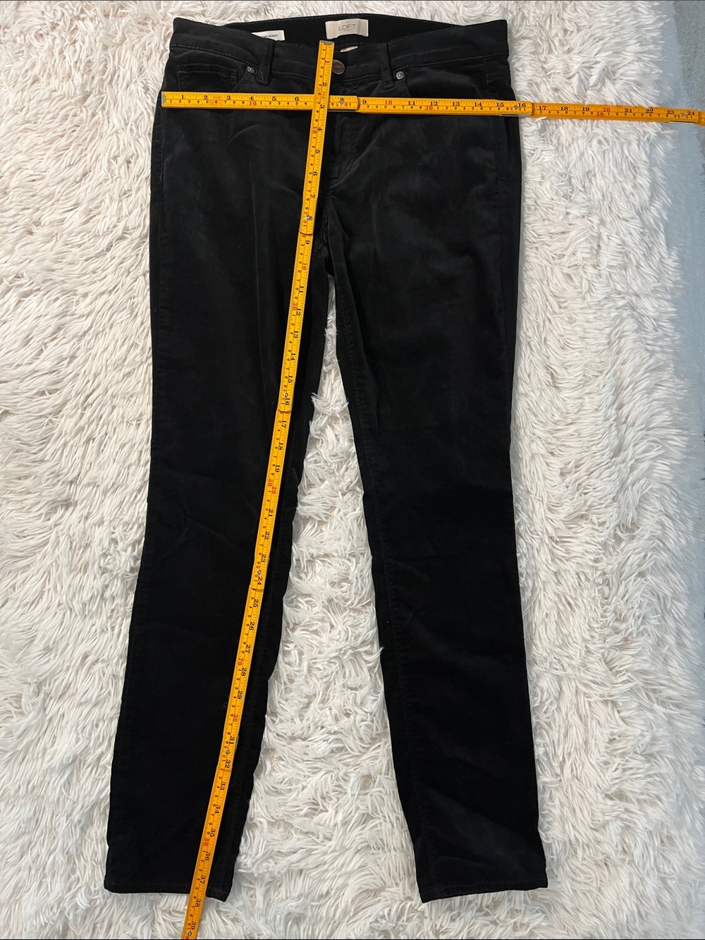 Loft Modern Skinny velvet 6 - Picture 3 of 5